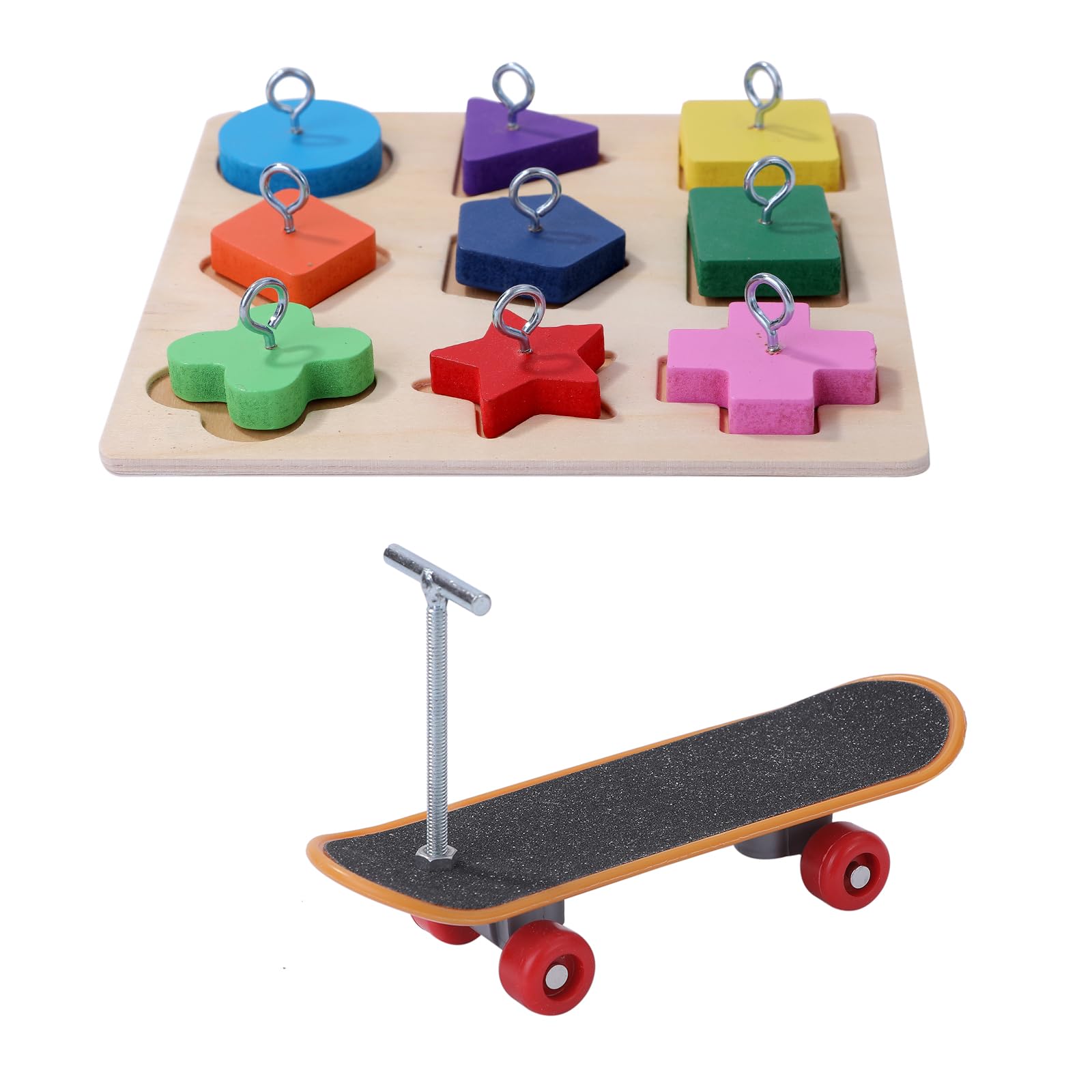 Amazon | ピュアシーク インコの知育玩具 鳥のおもちゃ小型 咀嚼玩具